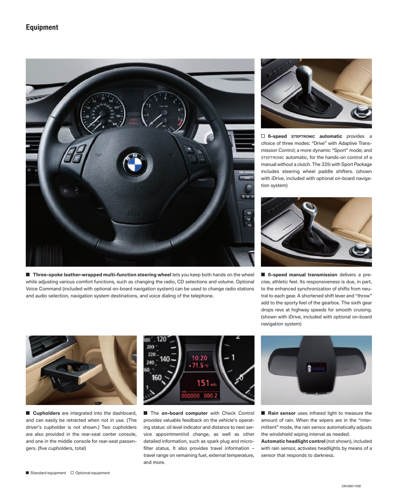 2007 BMW 3-Series Sedan Brochure Page 19